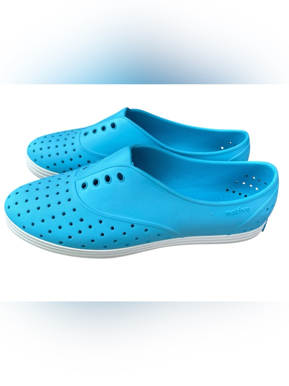 Women’s Jericho Native Slip On Waterproof Shoes Size 8 Blue